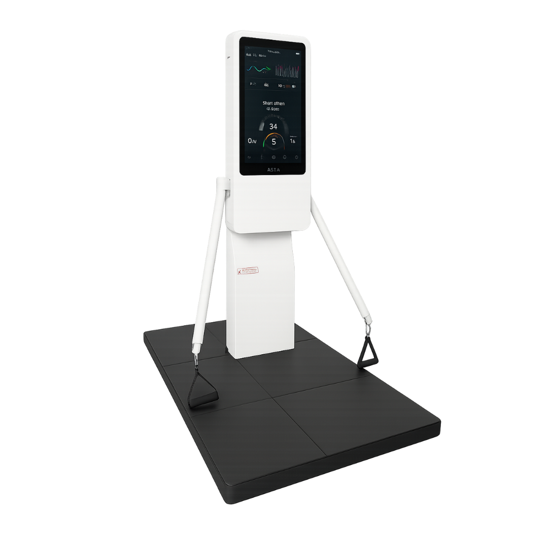 Home gym on a floor stand