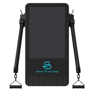 A smart home gym machine in black